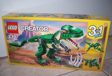 Lego Creator Dinozaur T-rex  31058 + Gratis