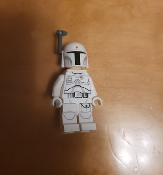 LEGO figurka Star Wars - biały Boba Fett - sw0631