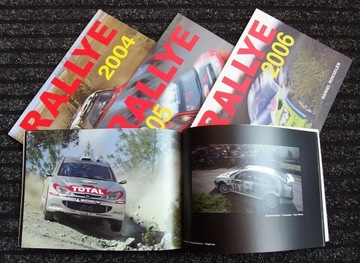 Unikatowe albumy WRC. Jedyne w Polsce. zestaw 4szt