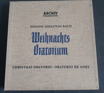Bach Weihnachts Oratorium Archiv BOX 3LP NM