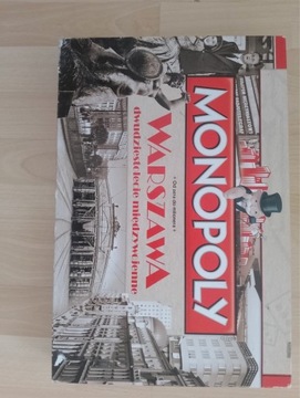 Monopoly Warszawa jak nowa