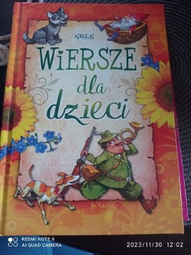 Książka nowa Wiersze dla dzieci 