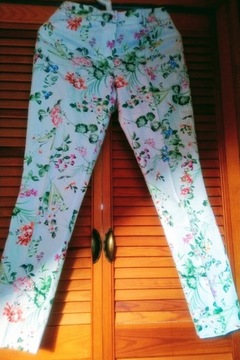 spodnie Orsay kwiaty xs