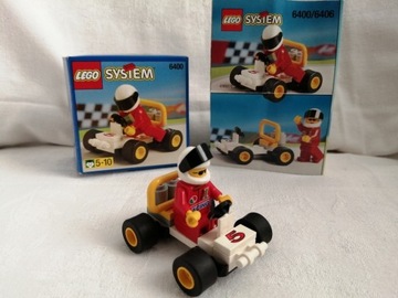 LEGO 6400 seria TOWN z 1997r. GO-KART / Gokart