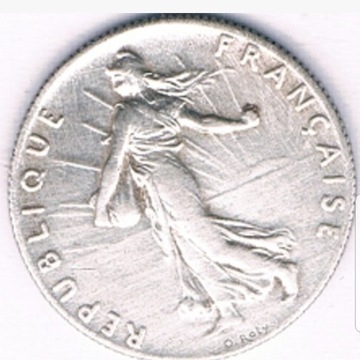 FRANCJA 50 cent 1918