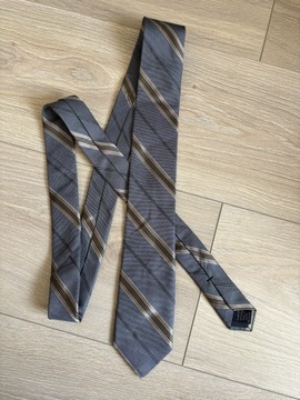 krawat jedwabny DKNY