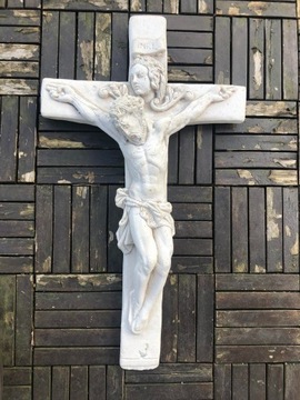 Krzyż Krucyfiks Duży Ścienny 
