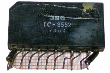 Układ hybrydowy JRC IC-3552 sterownik VFD [062-30]