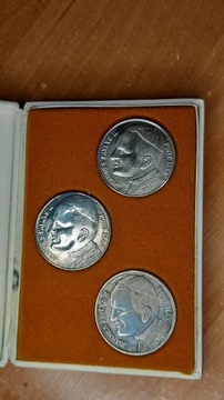 3 monety Jan Paweł II