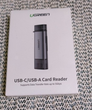 Czytnik kart microSD UGREEN CM185 USB USB-C 