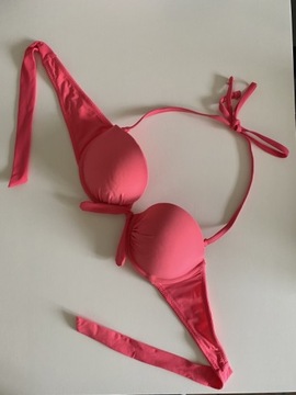 Oysho kostium kąpielowy góra od bikini różowy S
