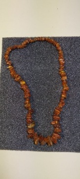 Naszyjnik z bursztynu 67 cm