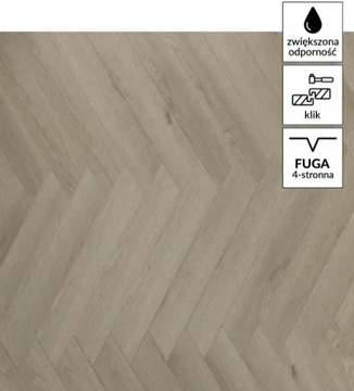 Panele Winylowe LVT Sava Almond Hb Click Pad