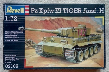 Model czołgu PzKpfw VI Ausf. H Tiger Revell