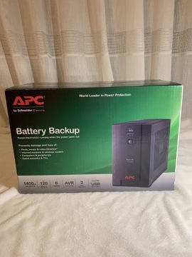 APC Back-UPS 1400 VA, 230 V, AVR, gniazda IEC