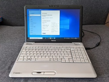 Laptop Toshiba SATELLITE L500-1Q9 SSD 240 GB