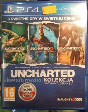 Uncharted Kolekcja Nathana Drake'a PS4 PL