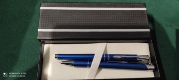 Zestaw piśmienniczy długopis i pióro 