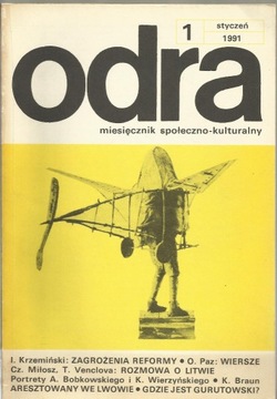 miesięcznik Odra nr 1 / 1991