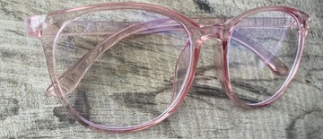 Okulary oprawki damskie różowe HIT 2024