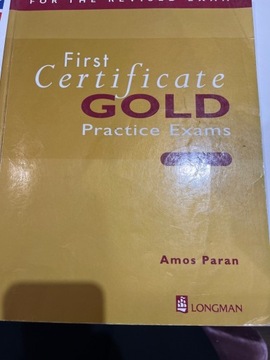 First certificate gold practice exams