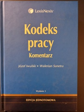 Kodeks pracy Komentarz Iwulski Santera