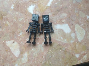Wither skeleton LEGO Minecraft minifigurka