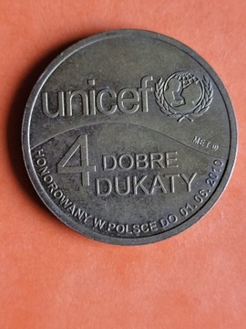 4 Dobre Dukaty UNICEF Reszta w twoich rękach 