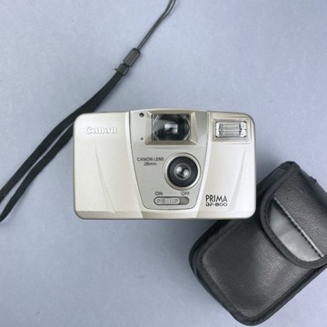 Canon Prima BF-800 - Kompaktowy aparat analogowy + pasek i futerał