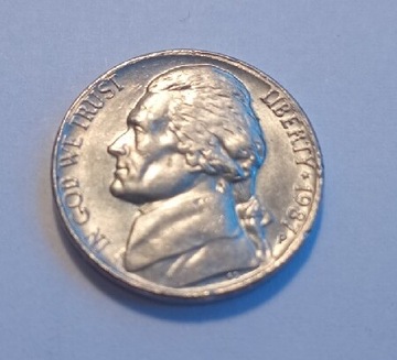 Five cents 1987r. U