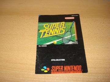 Instrukcja Super Tenis Nintendo SNES