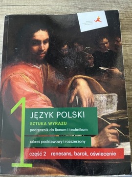 Podręcznik od polskiego do klasy 1 część 2
