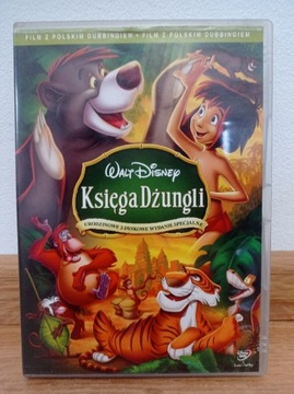 2xDVD PL Księga Dżungli (Disney)