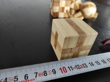 Logiczna układanka 3D bambus