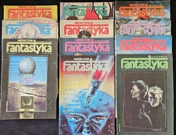 Magazyn Fantastyka - 11 numerów z 1988 roku