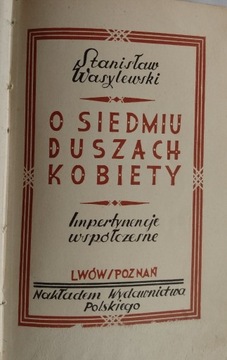 St Wasilewski O siedmiu duszach kobiety przedw