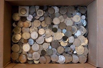 Wielki zestaw monet - Srebro - 27 kg 