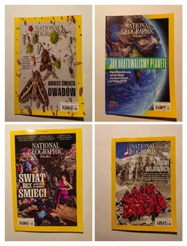 "National Geographic" - 4 numery w zestawie