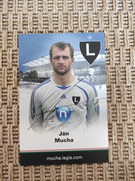 Autograf Jan Mucha Legia Warszawa