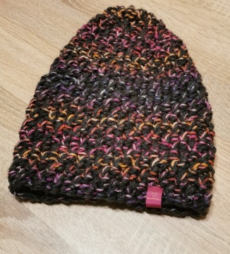 Czapka beanie smerfetka Handmade 