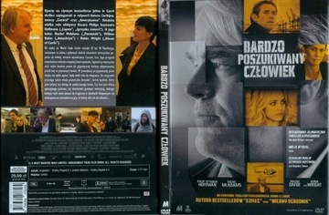 BARDZO POSZUKIWANY CZŁOWIEK booklet film 1x DVD