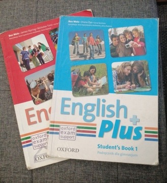 ENGLISH PLUS 1 + 2 podreczniki