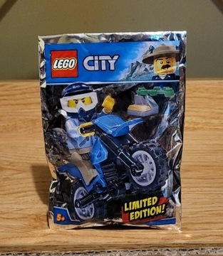 Lego City 951808 Policjant na motocyklu klocki
