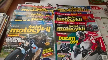 Świat motocykli  11 sztuk