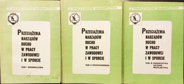 Przeciążenia narządów ruchu w pracy, tom 1-3