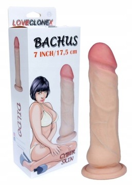 Dildo BACHUS-LOVECLONEX 21 cm,boss series..