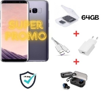 Smartfon Samsung Galaxy S8 SUPER GRATIS GW14DNI ŁADNY!