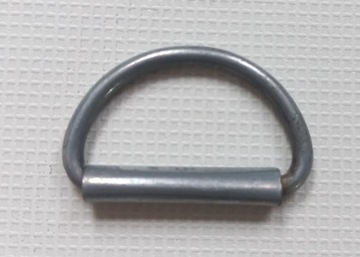 Półkółko metalowe 30 mm D-ring