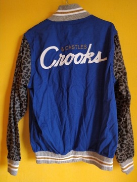 Crooks & Castles kurtka bomberka varsity jacket