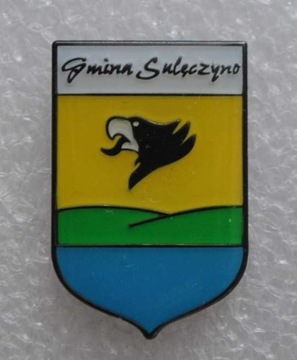 GMINA SULĘCZYNO - przypina, pin, herb